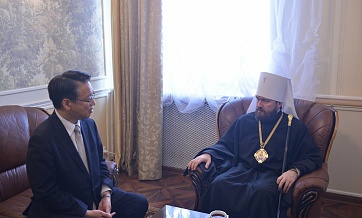 Metropolitan Hilarion of Volokolamsk meets with Japan’s ambassador