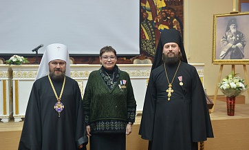 Metropolitan Hilarion presides over annual grand meeting at St. Nicholas Seminary in Ugresha, Moscow Region, and opens a conference dedicated to St. Nicholas of Japan