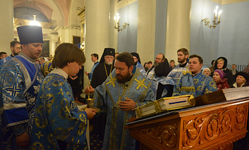 OCA Primate prays at All-Night Vigil in Moscow Church of ‘Joy of All Who Sorrow’ Icon of the Mother of God in Bolshaya Ordynka Street